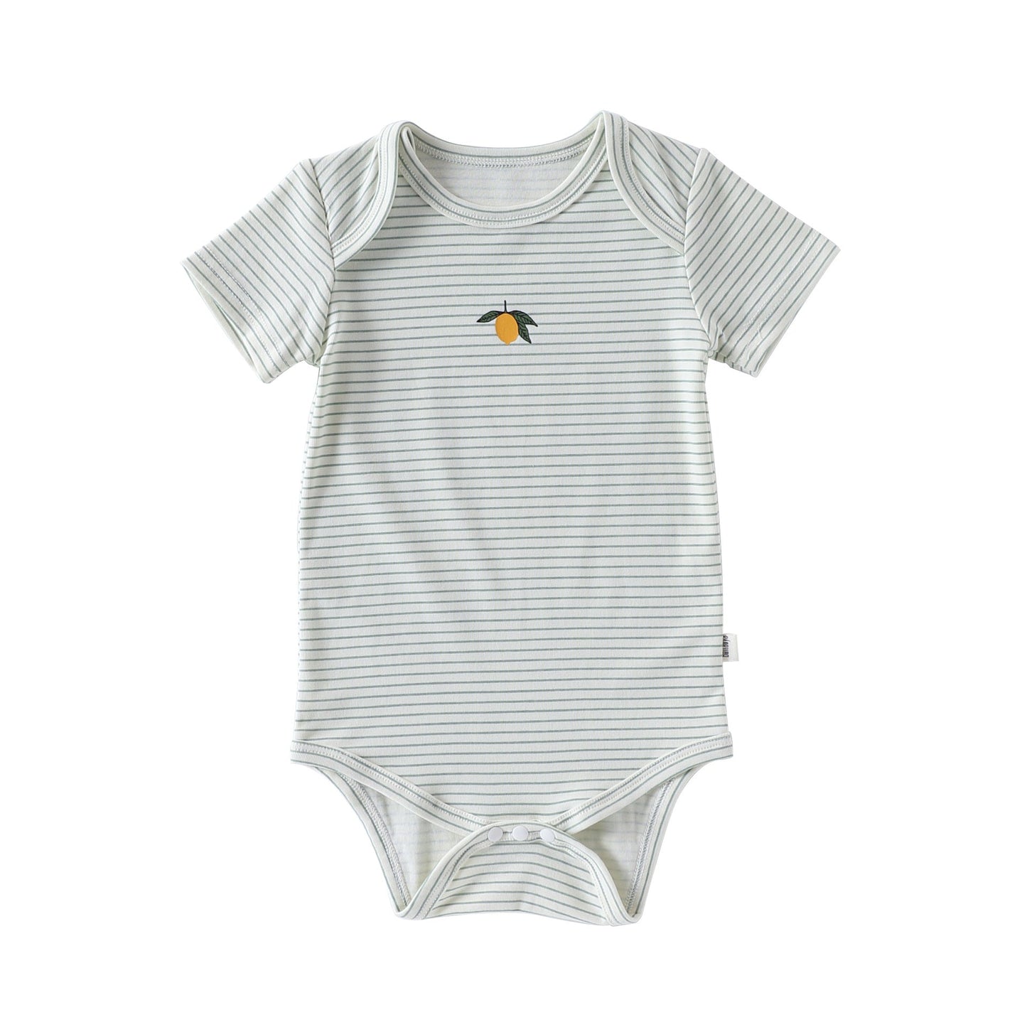 Summer Arrival Baby Unisex Crew Neck Short Sleeves Fruits Pattern Onesies Bodysuits-2