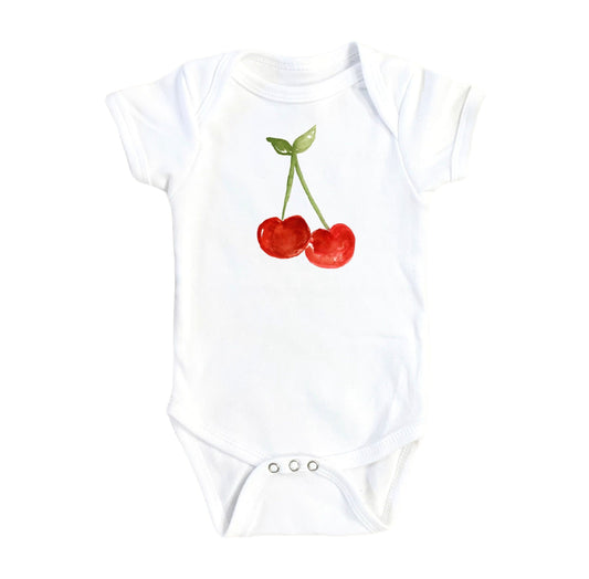 Cherry Alone - Baby Boy Girl Clothes Infant Bodysuit Funny Cute Newborn-0